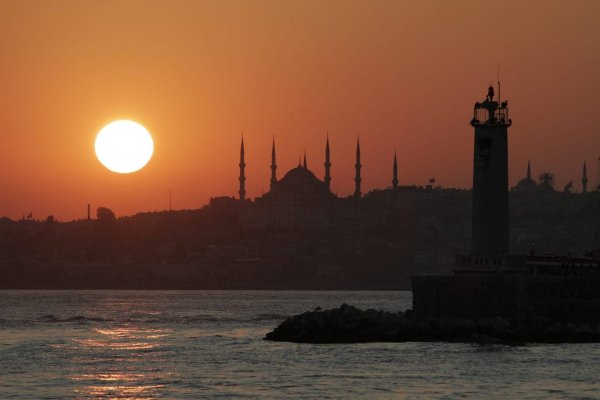 Стамбул Босфор мечеть Айя София