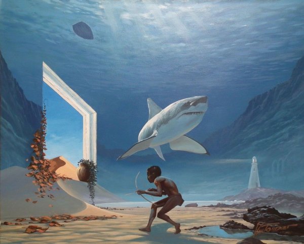 Сюрреализм в живописи море