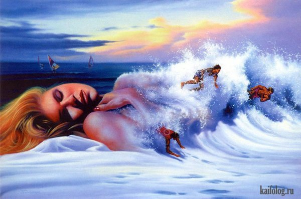 Художник сюрреалист Джим Уоррен