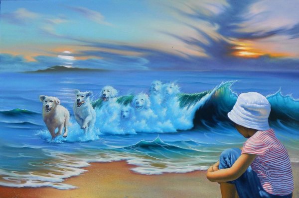 Художник сюрреалист Джим Уоррен