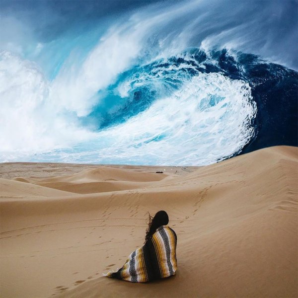 Сюрреализм пустыня