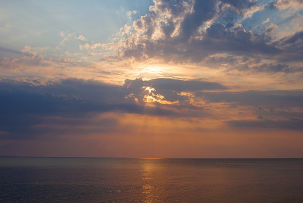Летом на море