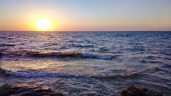 Пляж Кучугуры Азовское море