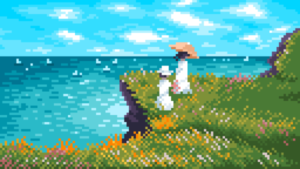 Пейзажи пиксели маленькие