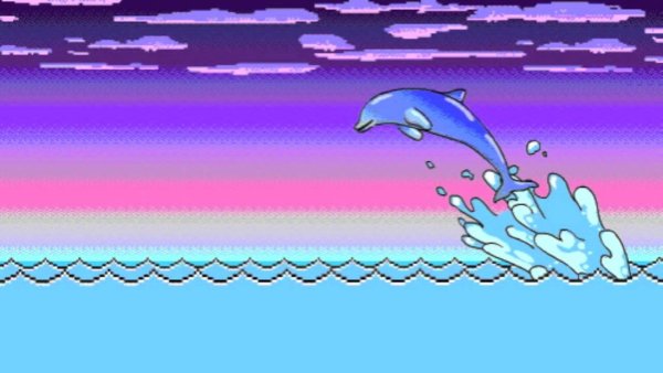 Пиксельные волны