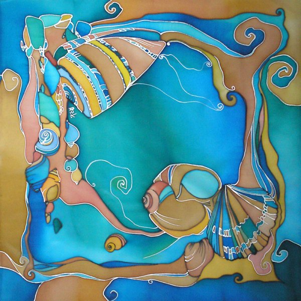 Горячий батик море