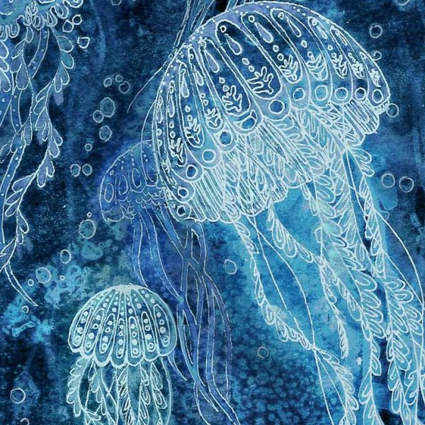 Медуза узор