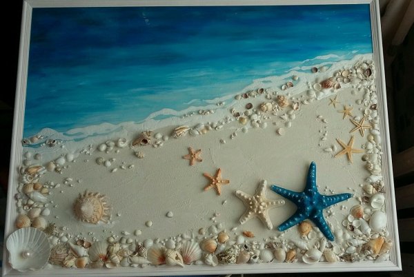 Панно с ракушками