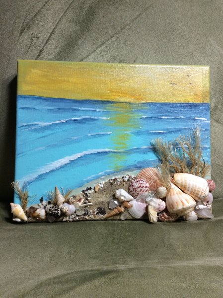 Панно на морскую тему