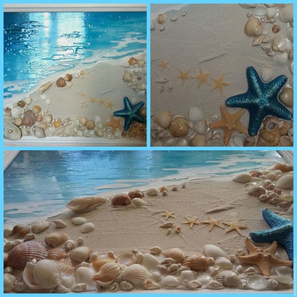 Поделка море