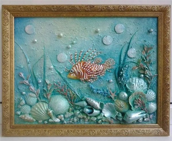 Панно на морскую тему