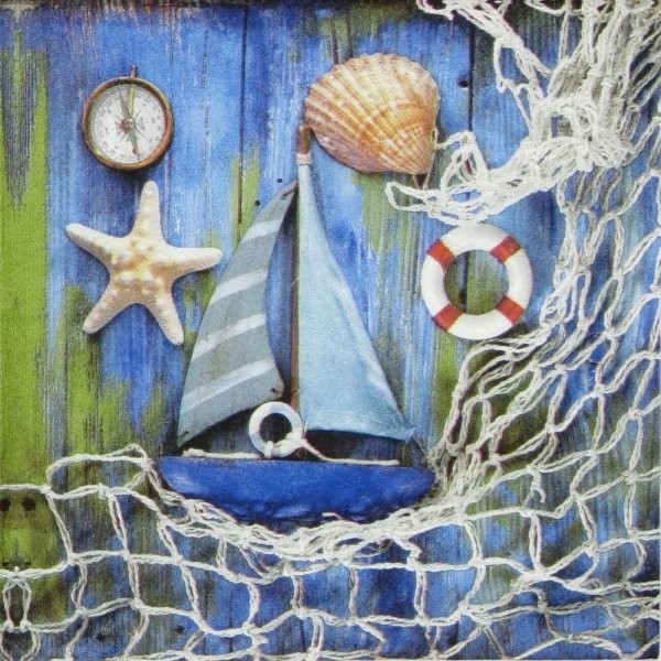 Панно из ракушек