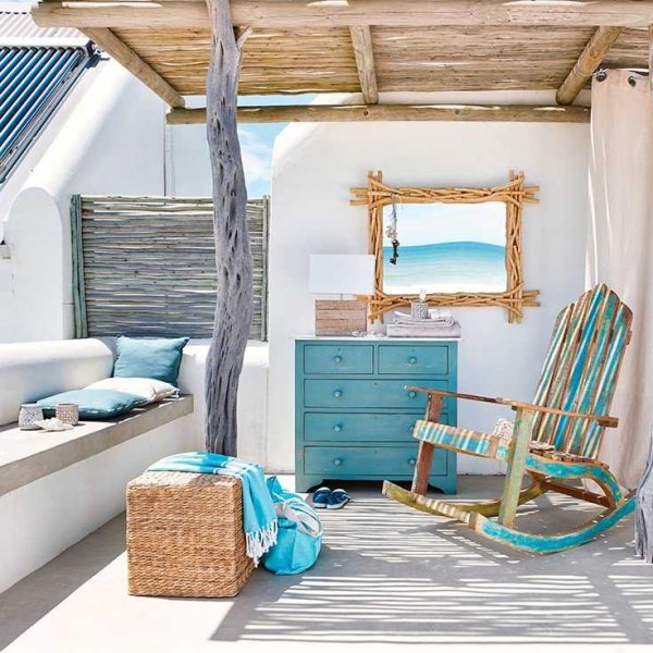 Пляжный стиль в интерьере