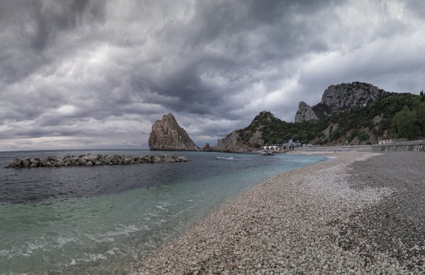 Дикий пляж Пионер Симеиз