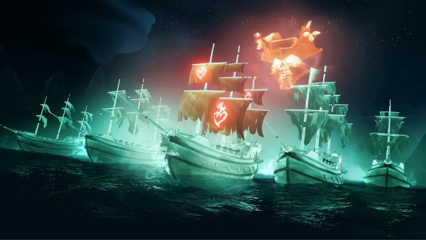 Корабль призрак Sea of Thieves