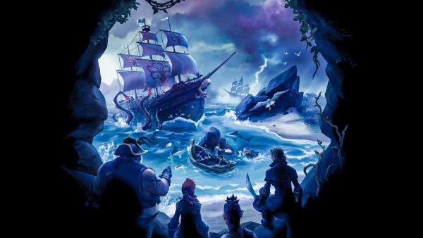 Армада скелетов Sea of Thieves