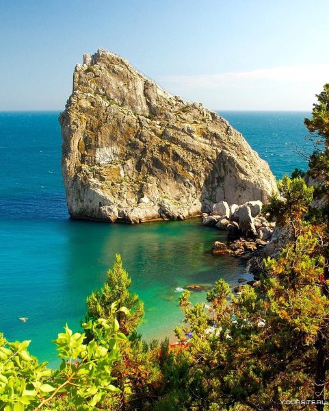 Скала дива в Симеизе Ялта