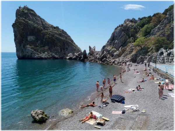 Симеиз Крым пляж