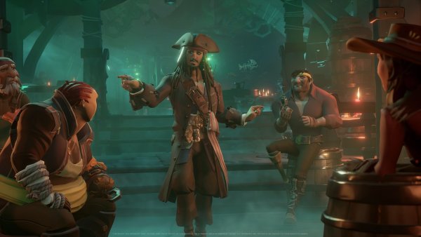 Sea of Thieves Джек Воробей
