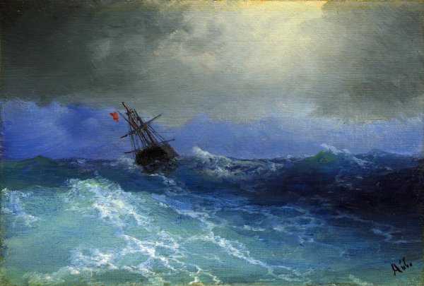 Иван Константинович Айвазовский буря