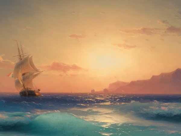 Иван Константинович Айвазовский море