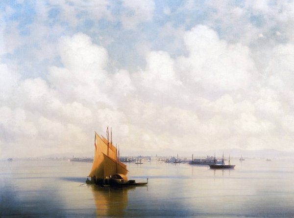 Айвазовский морской пейзаж 1871