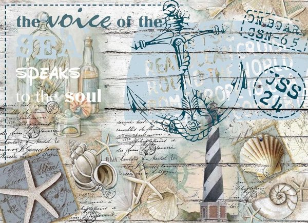 Декупаж морская тематика