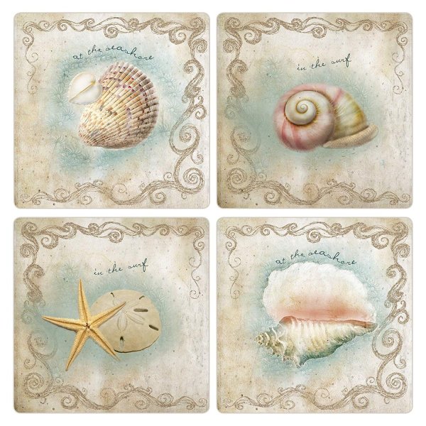 Декупажная карта морская тематика