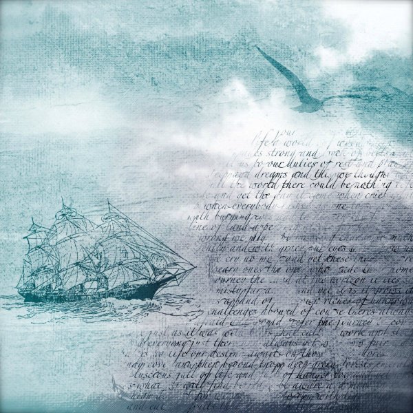 Морские фоны для декупажа