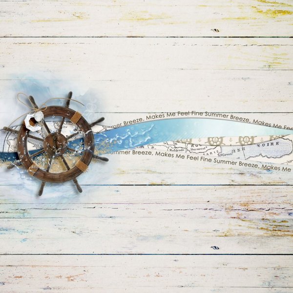 Морская тематика для скрапбукинга