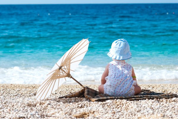 Лето пляж дети