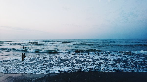 Каспийское осеннее море