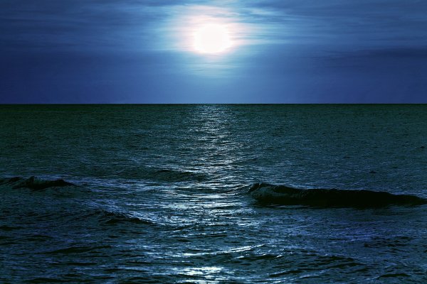 Спокойной ночи море