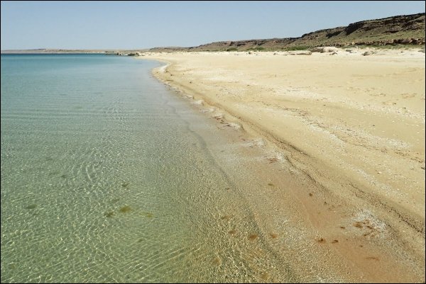 Берег Каспийского моря Астрахань