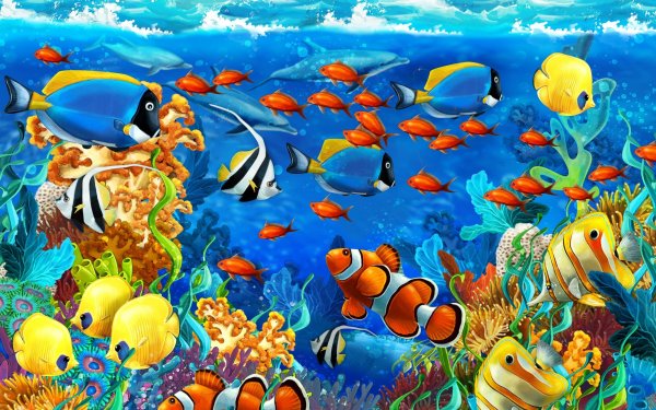 Пазл Ravensburger коралловый риф (10009), 150 дет.