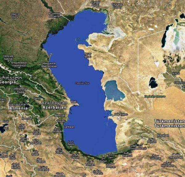 Акватория Каспийского моря
