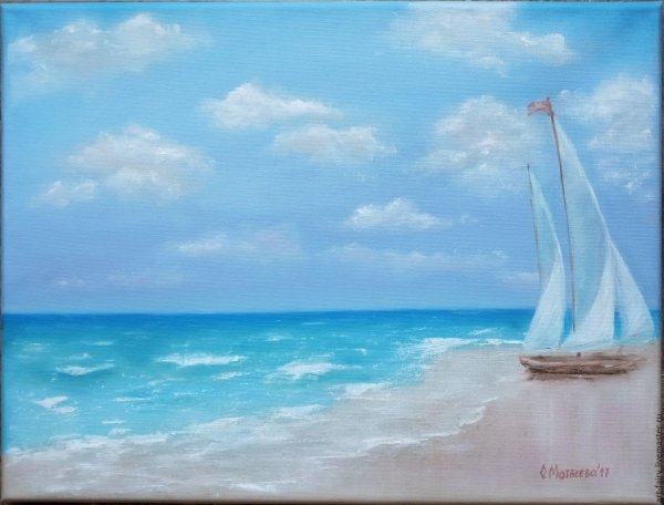 Мечты о море живопись