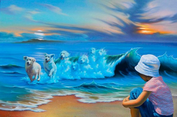 Художник сюрреалист Джим Уоррен