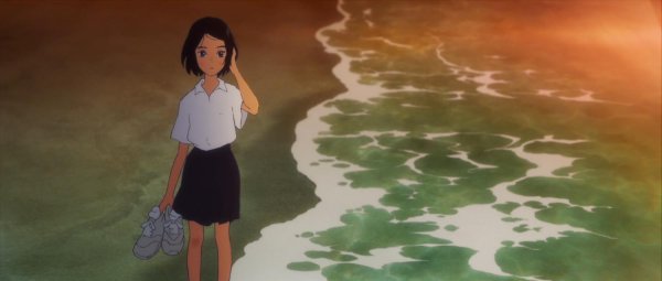 Аниме дитя моря Сора