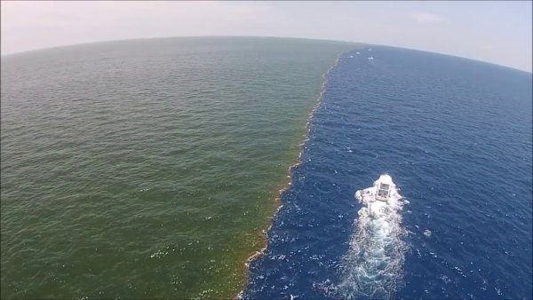 Граница Балтийского и Северного моря Скаген