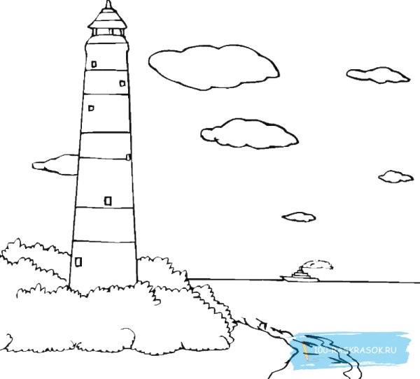 Раскраска "подводный мир"