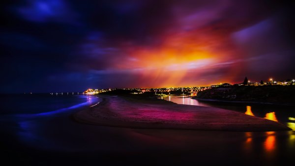 Ночное море