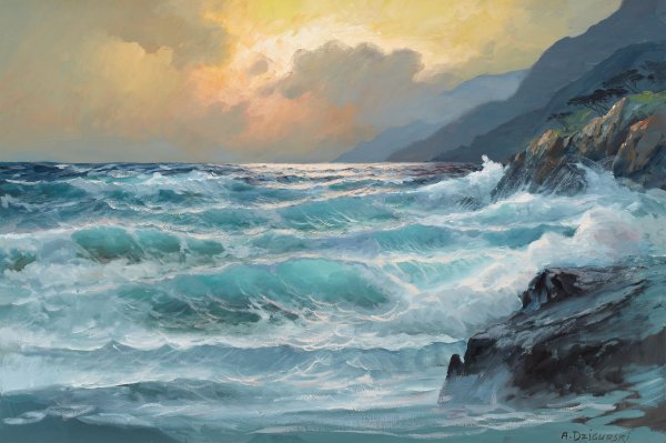 Александр Грин море