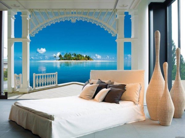 Фотообои комар Санторини