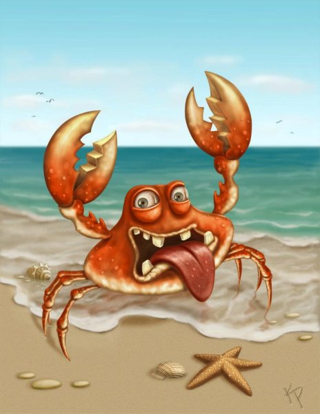 Веселый краб