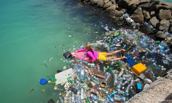 Великобритания мусорное пятно