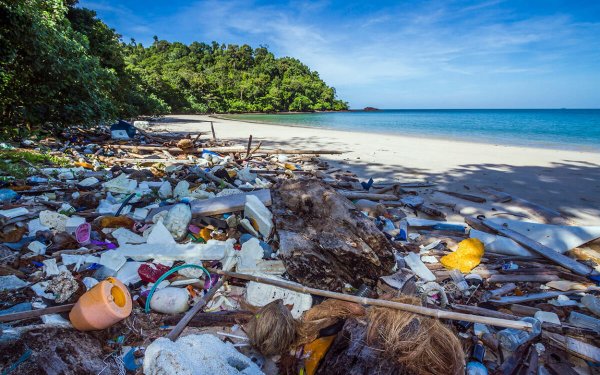 Остров мусора в тихом океане