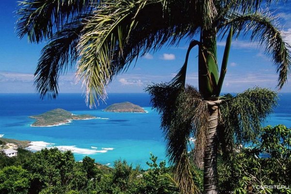 Красивый пляж