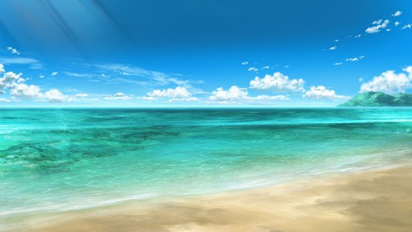 Фон море