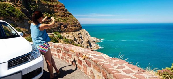 Путешествие на машине на море